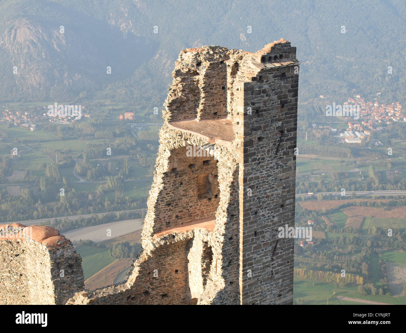 Sacra di San Michele Avigliana Italien Stockfoto