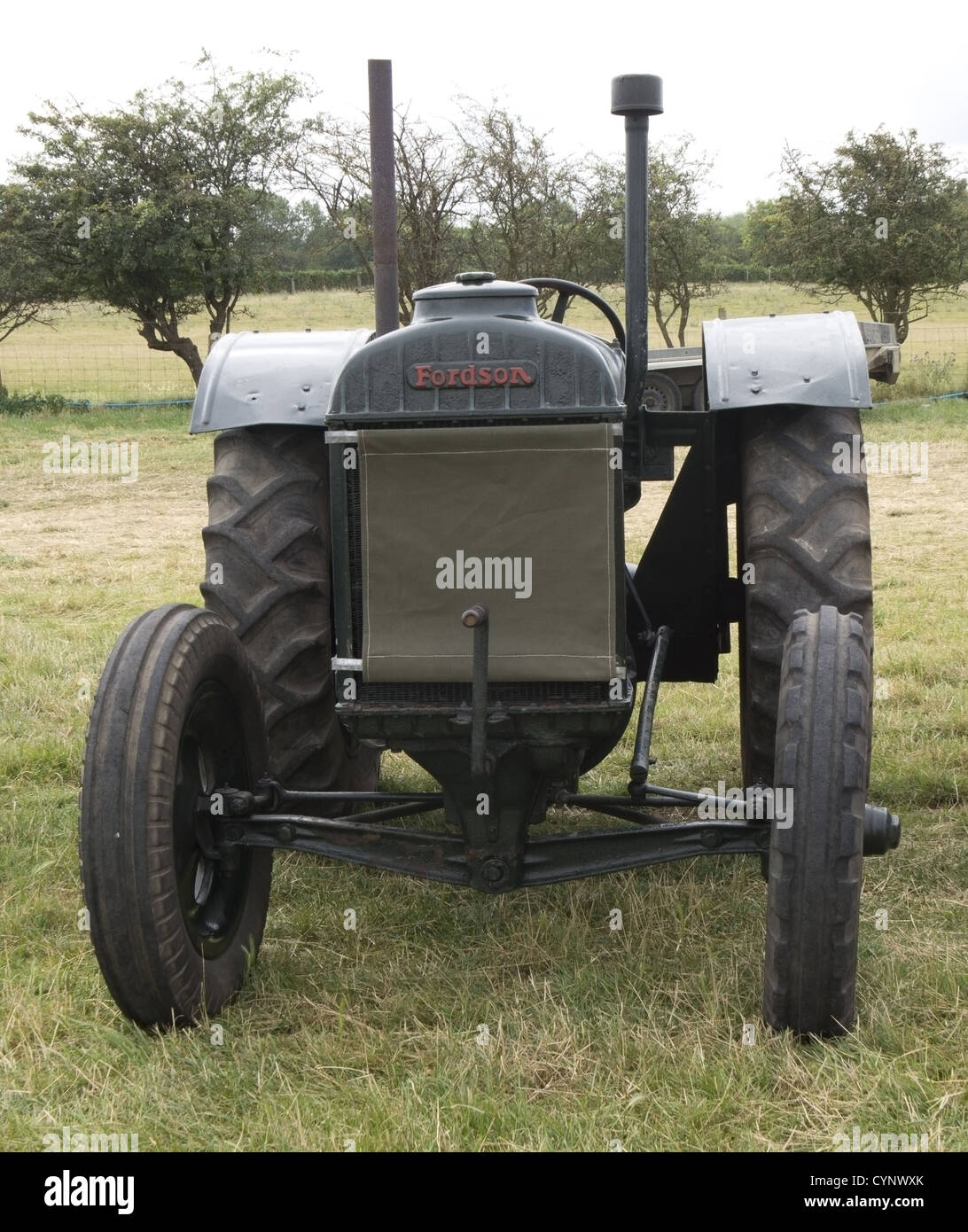 Oldtimer Fordson-Traktor Stockfoto