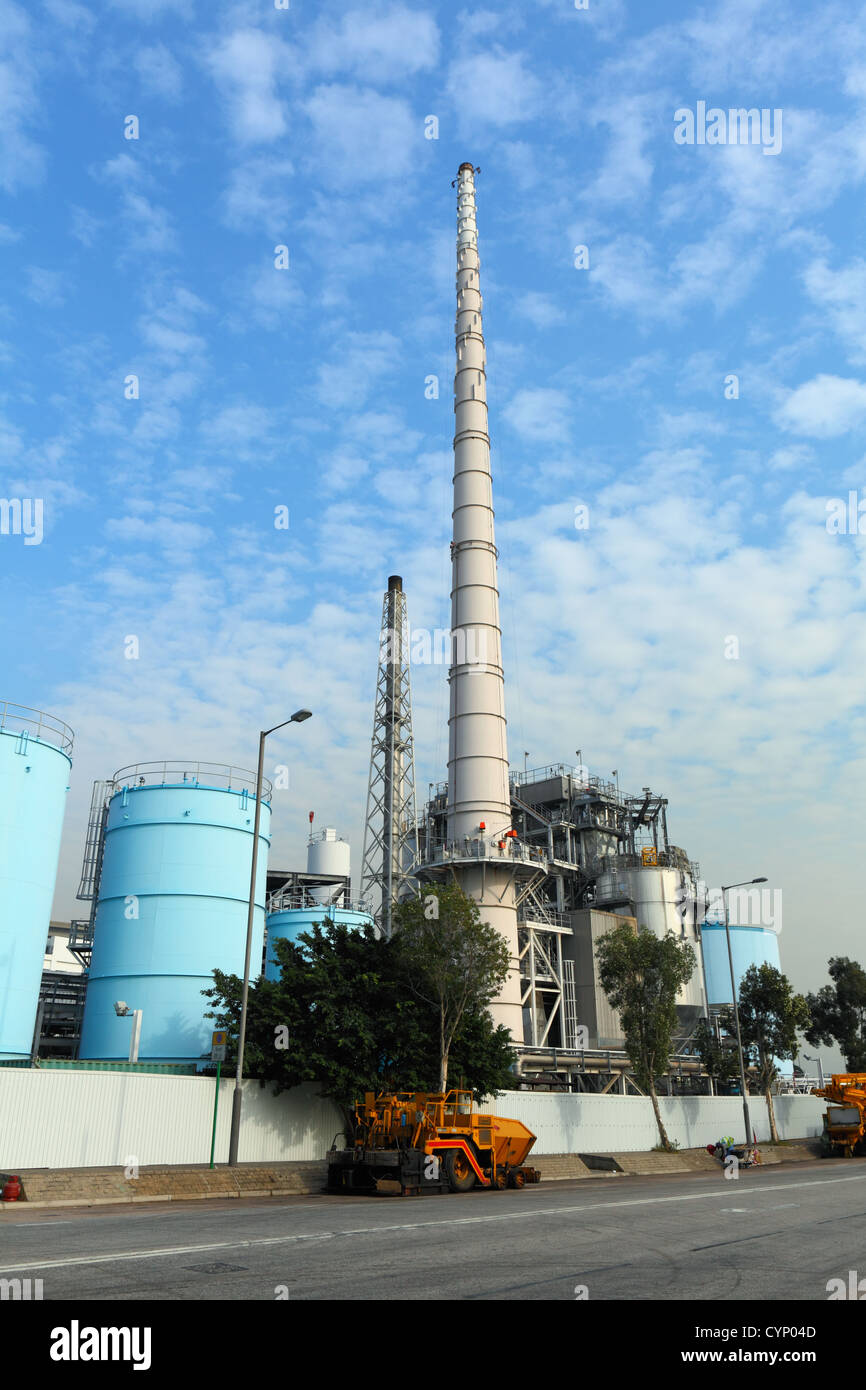 Industrielandschaft Stockfoto