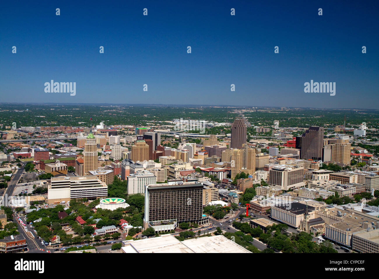 Stadtbild von San Antonio, Texas, USA. Stockfoto