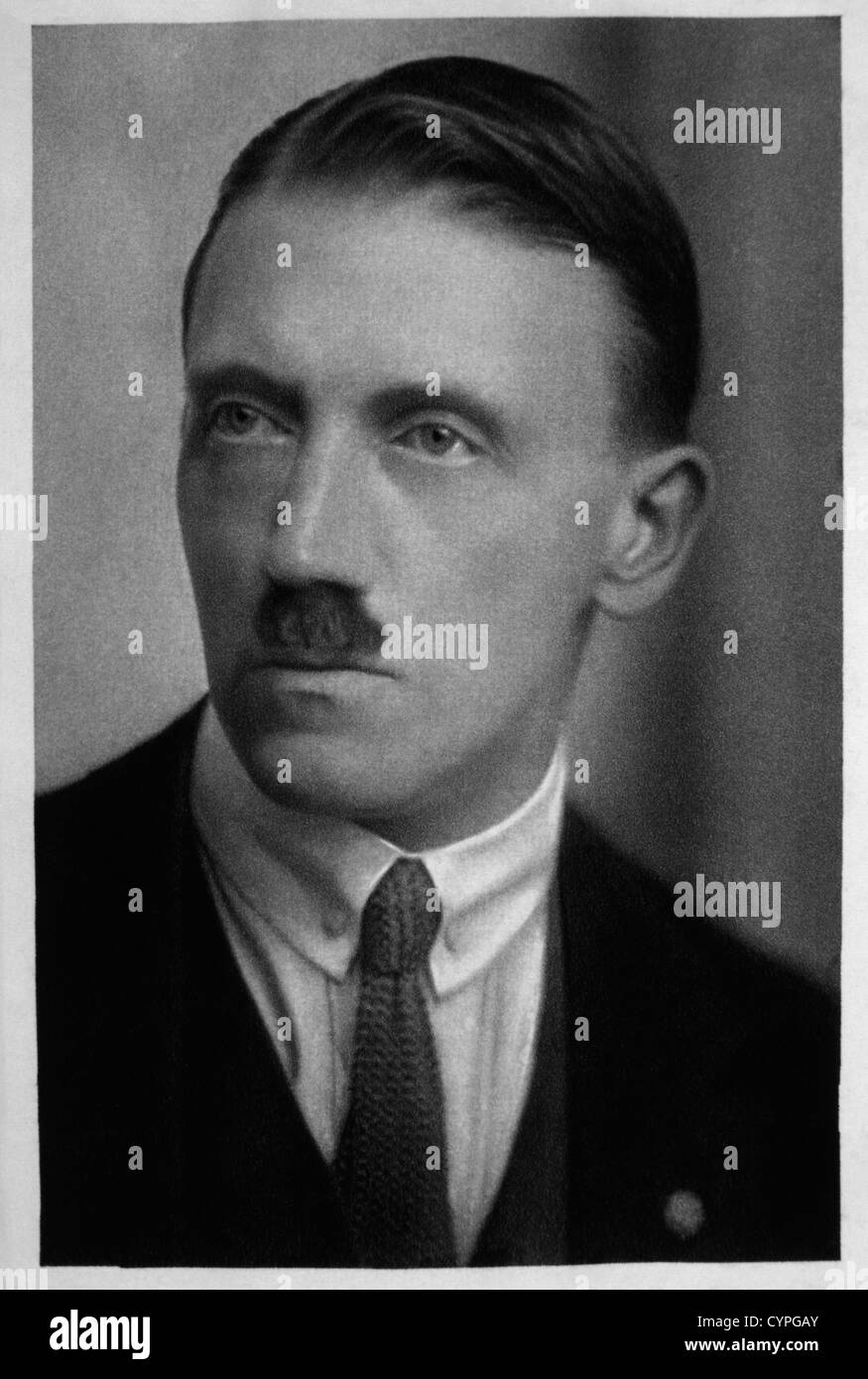 Adolf Hitler, Portrait, 1923 Stockfoto