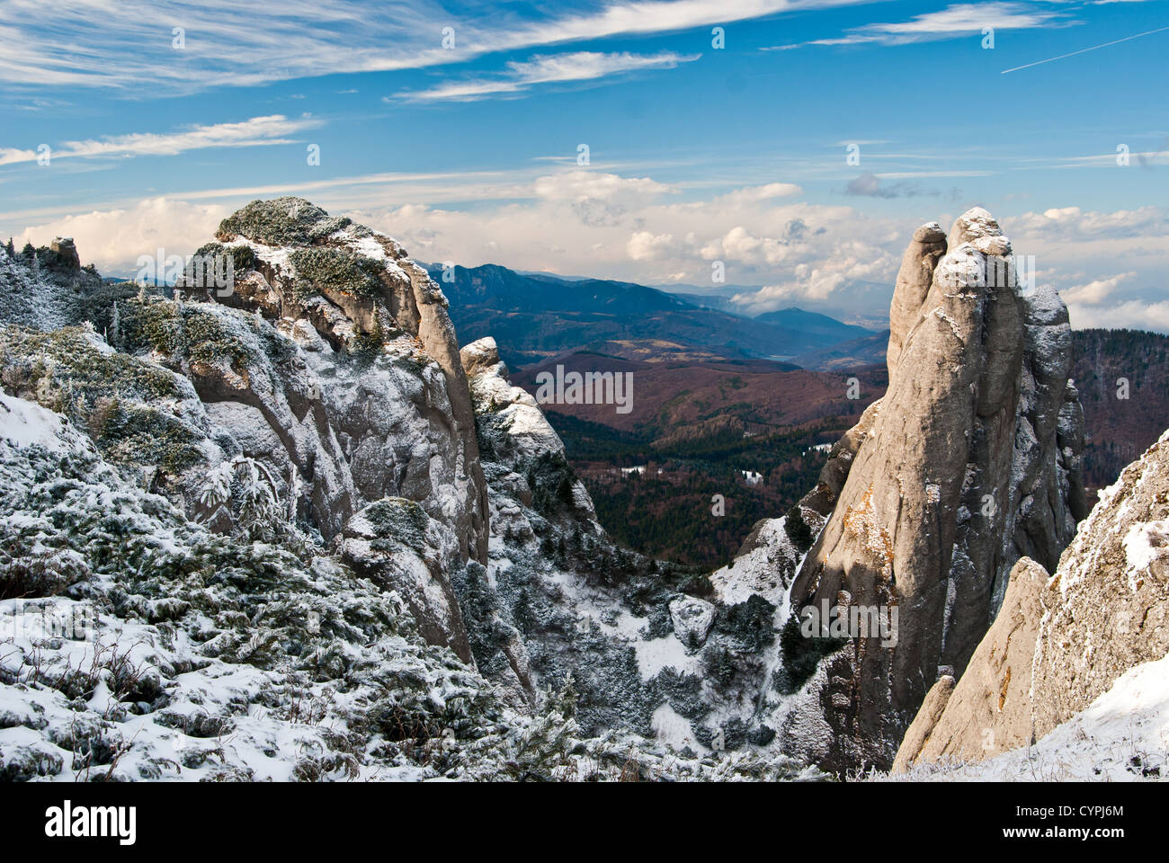 Ciucas Berglandschaft Stockfoto