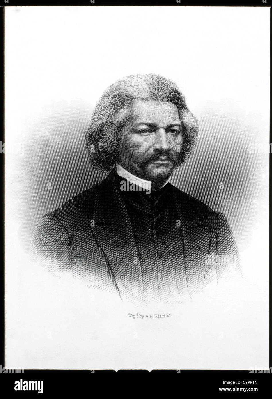 Frederick Douglass (1817-1895), Abolitionist, Porträt Stockfoto