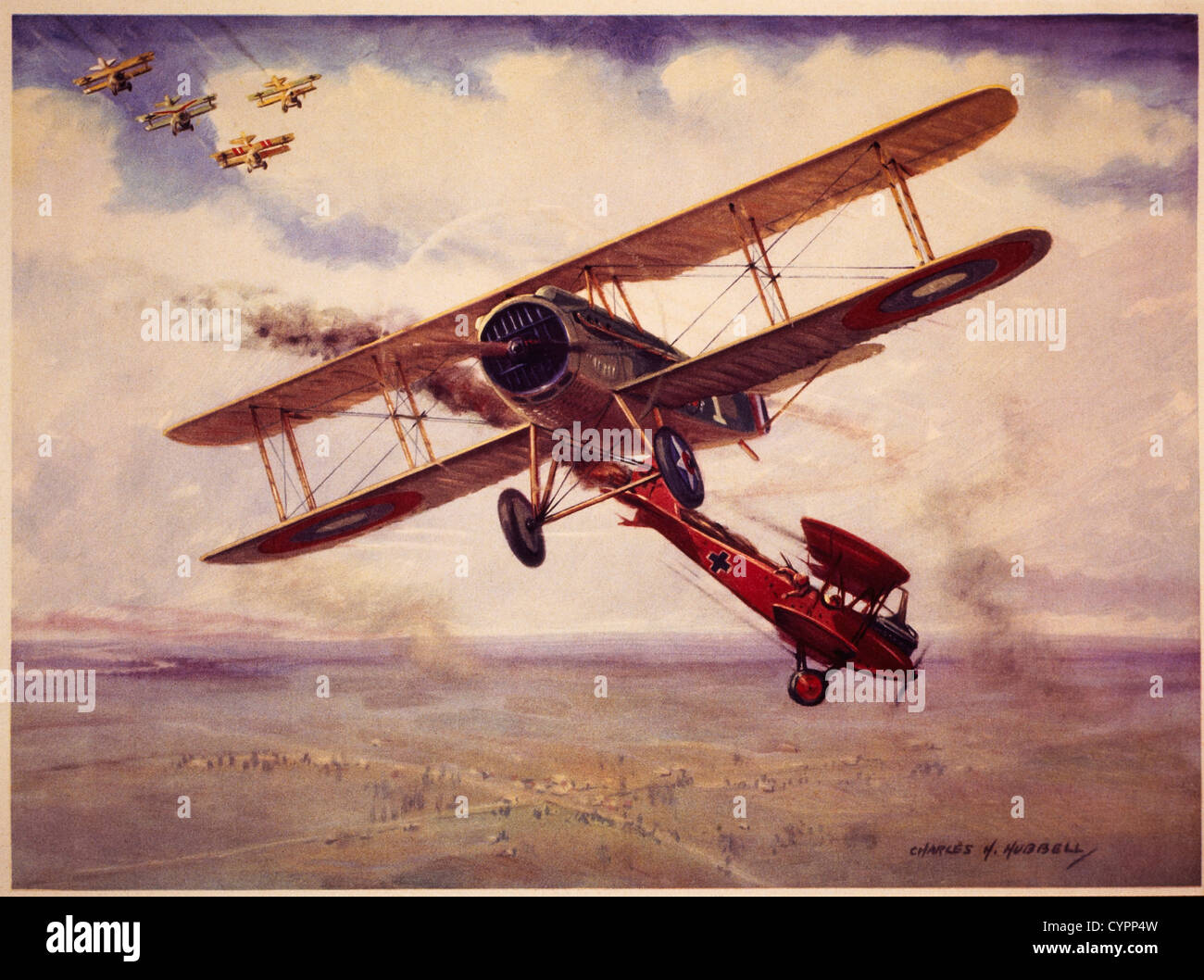 Flugzeuge im ersten weltkrieg himmel Fotos und Bildmaterial in hoher