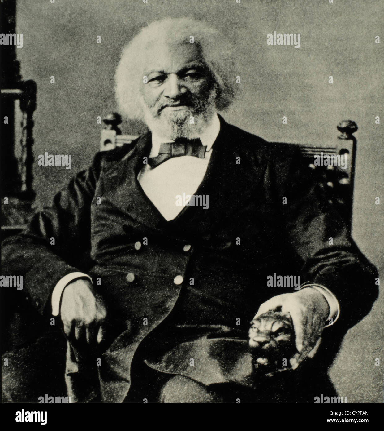 Frederick Douglass (1817-1895), Abolitionist, Porträt Stockfoto