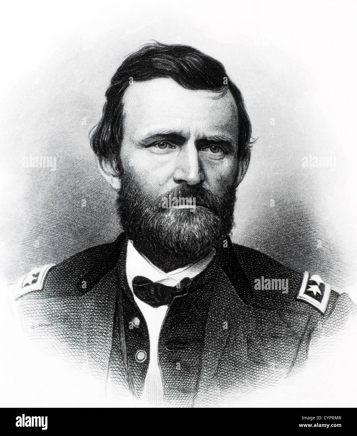 Ulysses S. Grant (1822 – 1885), 18. Präsident der Vereinigten Staaten, Portrait, ca. 1864 Stockfoto