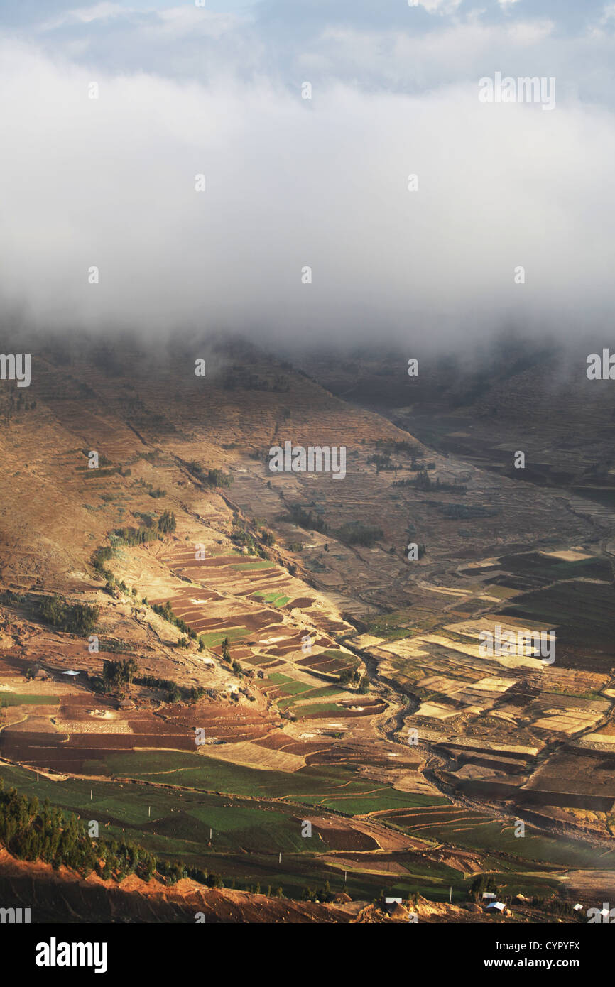 Afrikanische Landschaften Stockfoto