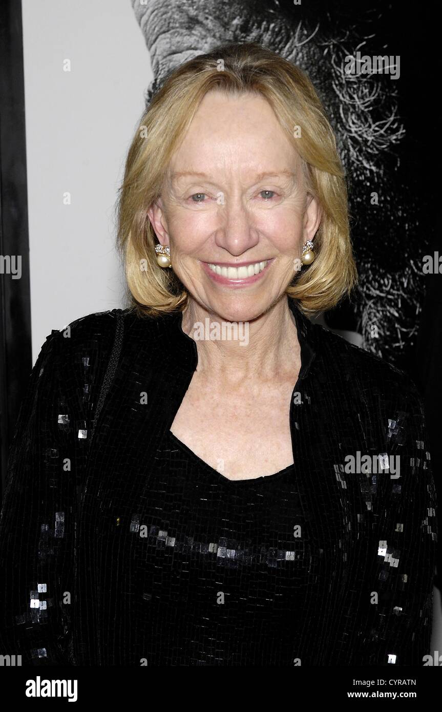 Doris Kearns Goodwin im Ankunftsbereich für AFI FEST 2012 schließen Nacht Premiere von LINCOLN, Graumans Chinese Theatre, Los Angeles, CA 8. November 2012. Foto von: Michael Germana/Everett Collection Stockfoto
