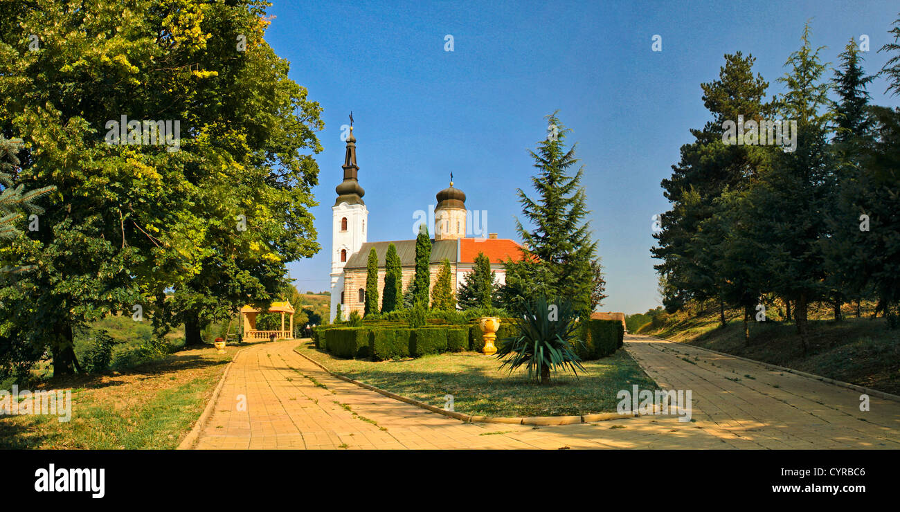 Sisatovac Kloster auf der Fruska Gora Stockfoto