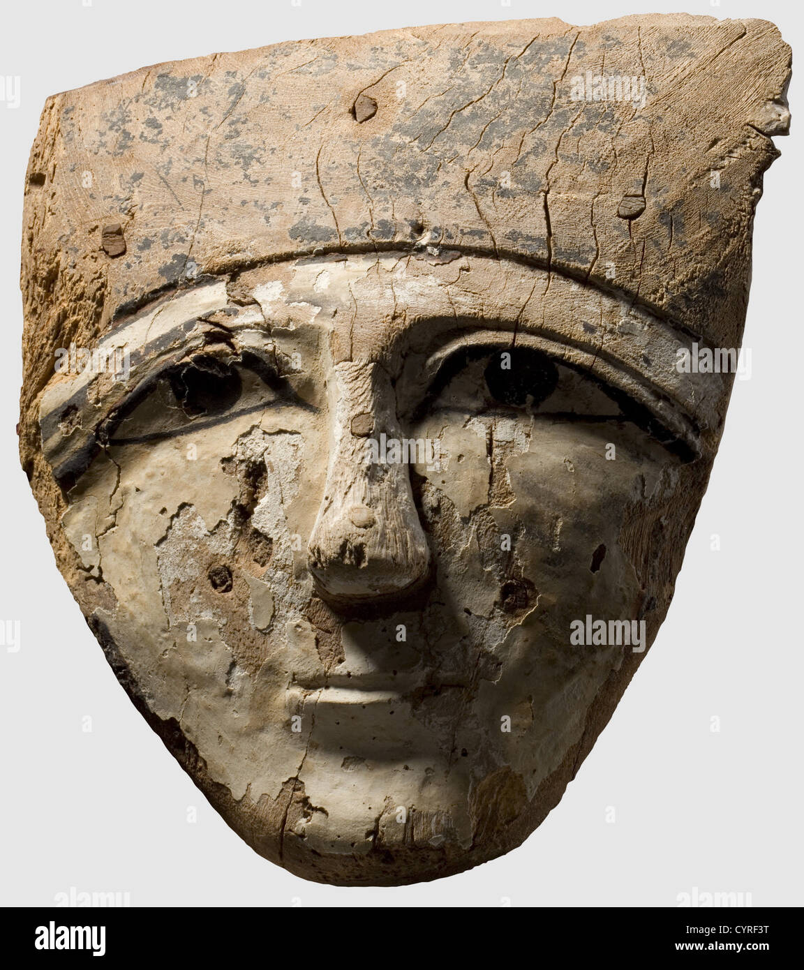 Eine Sarkophagus Maske, Ägypten, späte Periode, 6. 4. Jahrhundert B.C