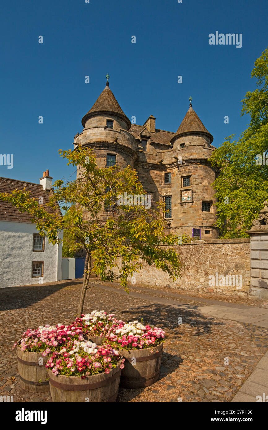 Falkland Palace, das Kreuz, Falkland Stockfoto