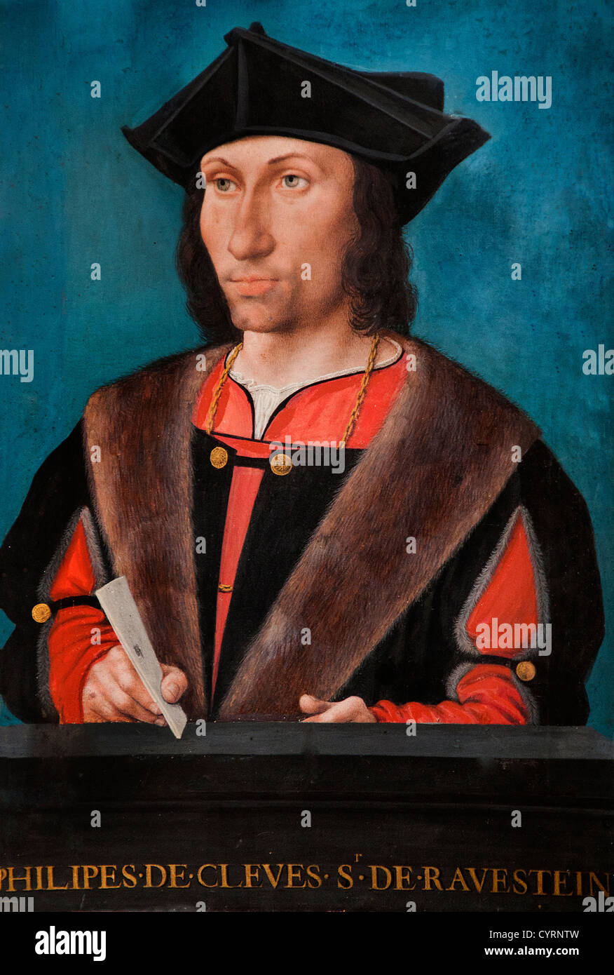 Philippe de Kleve 1459-1527 Seigneur de Ravenstein German School Frankreich Französisch Stockfoto