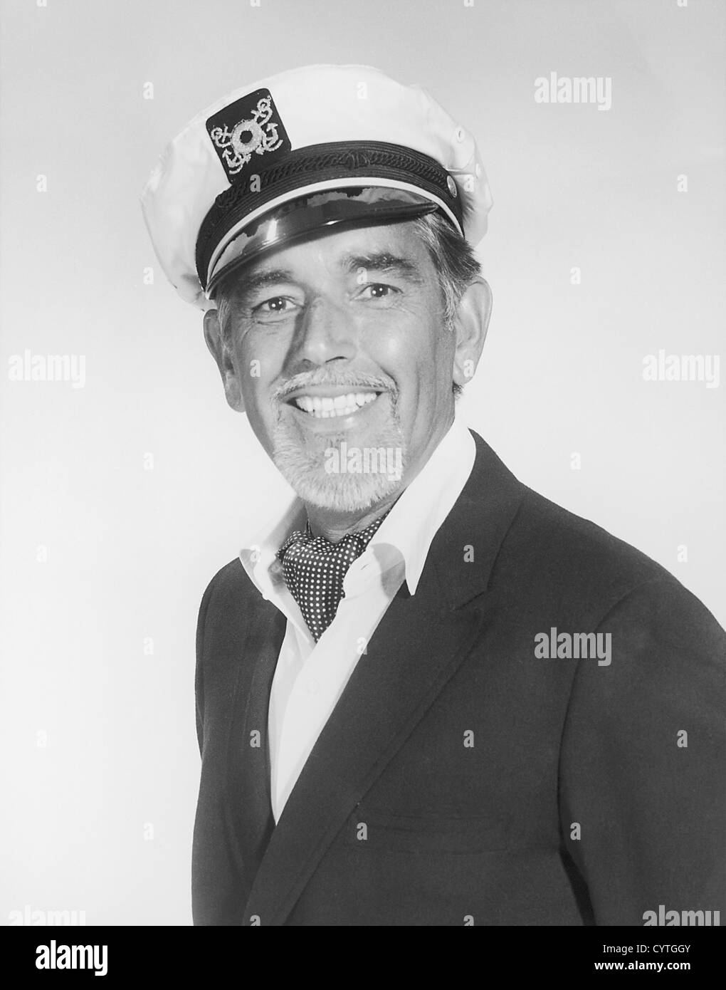 Porträt der Kapitän eines Schiffes Stockfoto