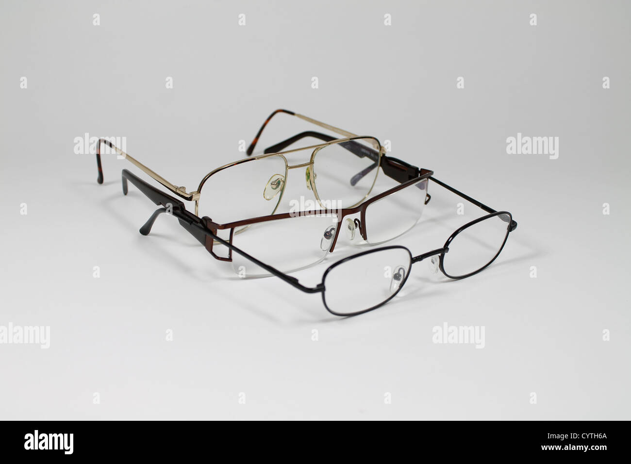 Brille. Stockfoto