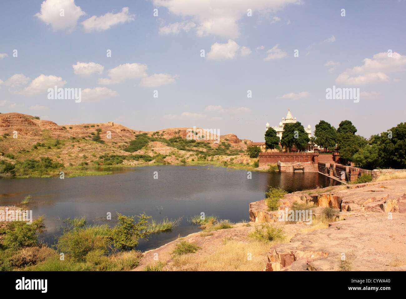 Jaswant Thada, Jodhpur, Rajasthan Indien Stockfoto