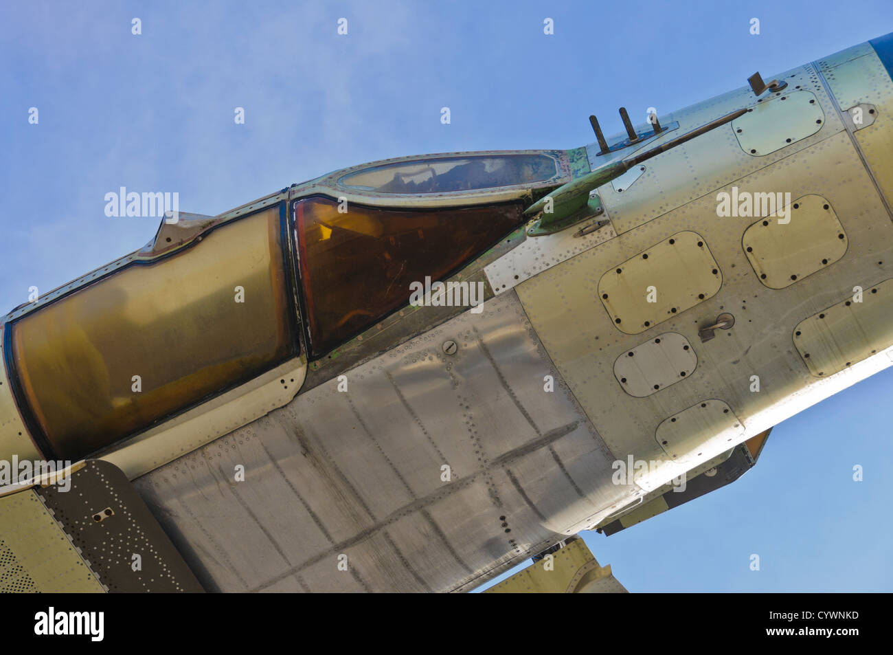 Russische Bomber Jet Kampfflugzeug MIG-23 ML Stockfoto