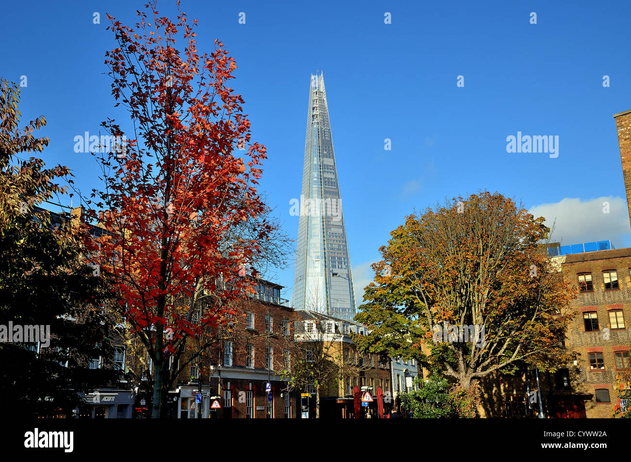 Der Shard London Gebäude Stockfoto