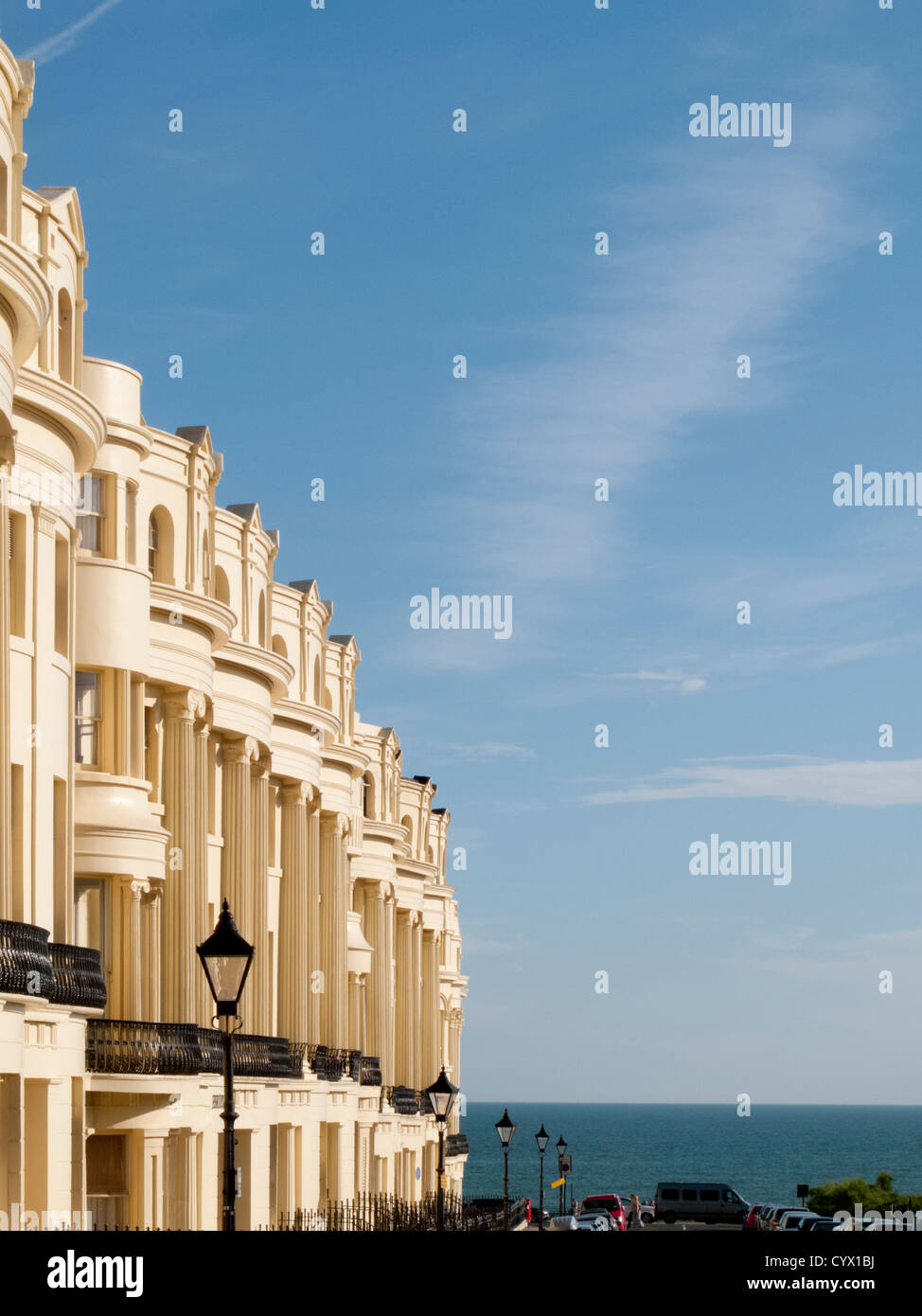 Brunswick Square, Brighton und Hove, East Sussex, England, UK Stockfoto
