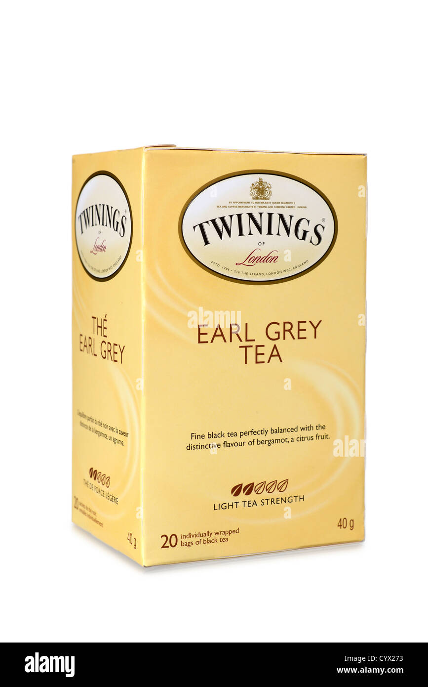 Tee, Earl Grey, Stockfoto