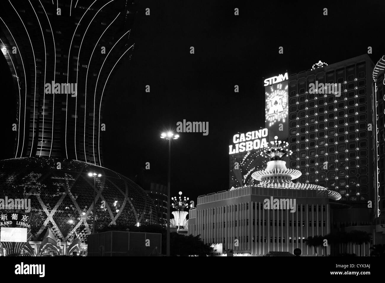 Casino Macau Stockfoto