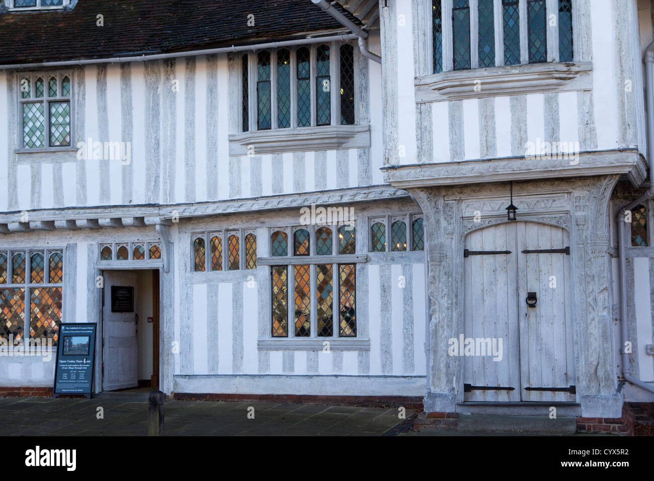 Lavenham Guildhall historischen Dorf Suffolk England uk Stockfoto