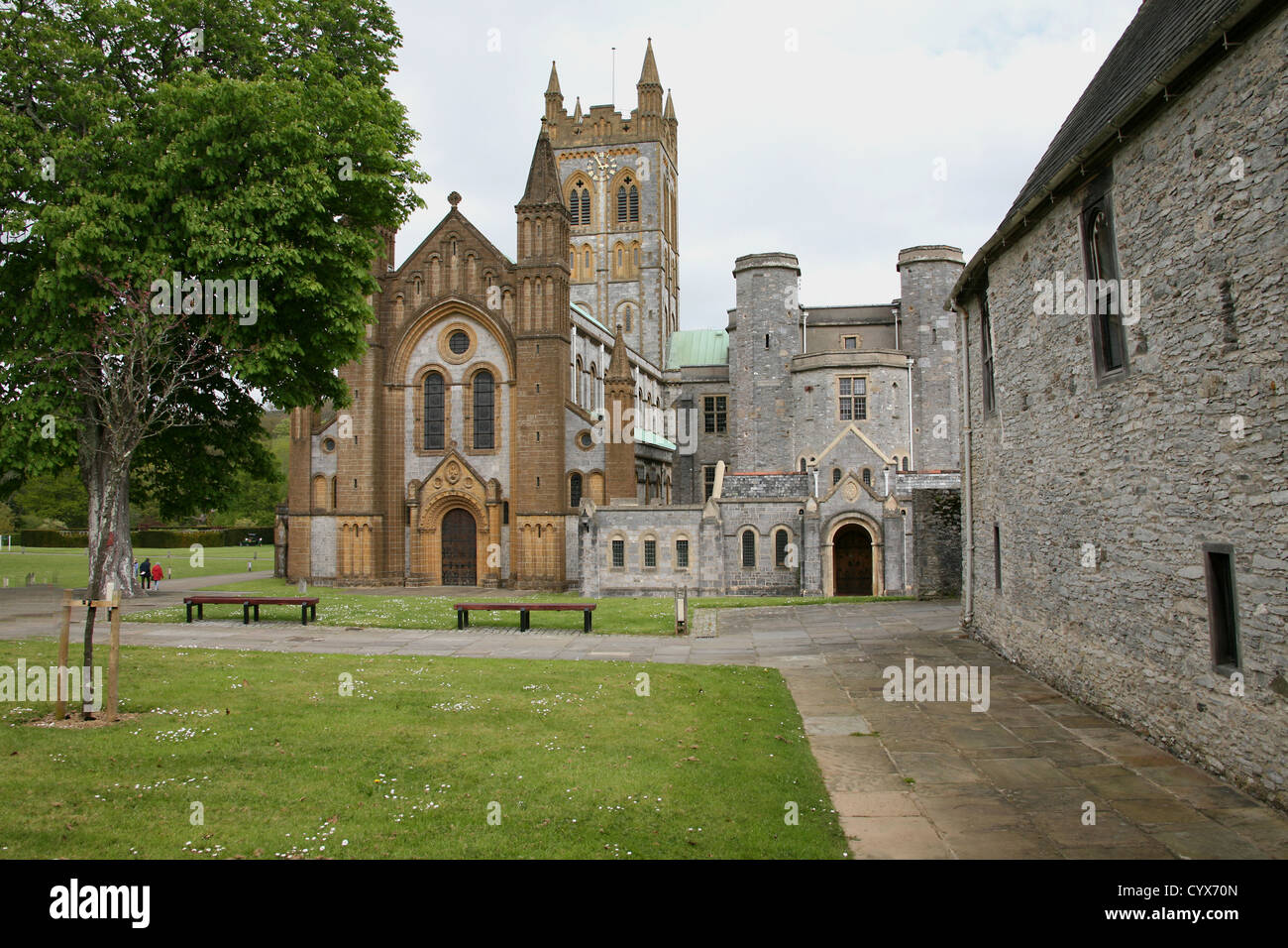 Buckfast Abbey, Devon, UK Stockfoto