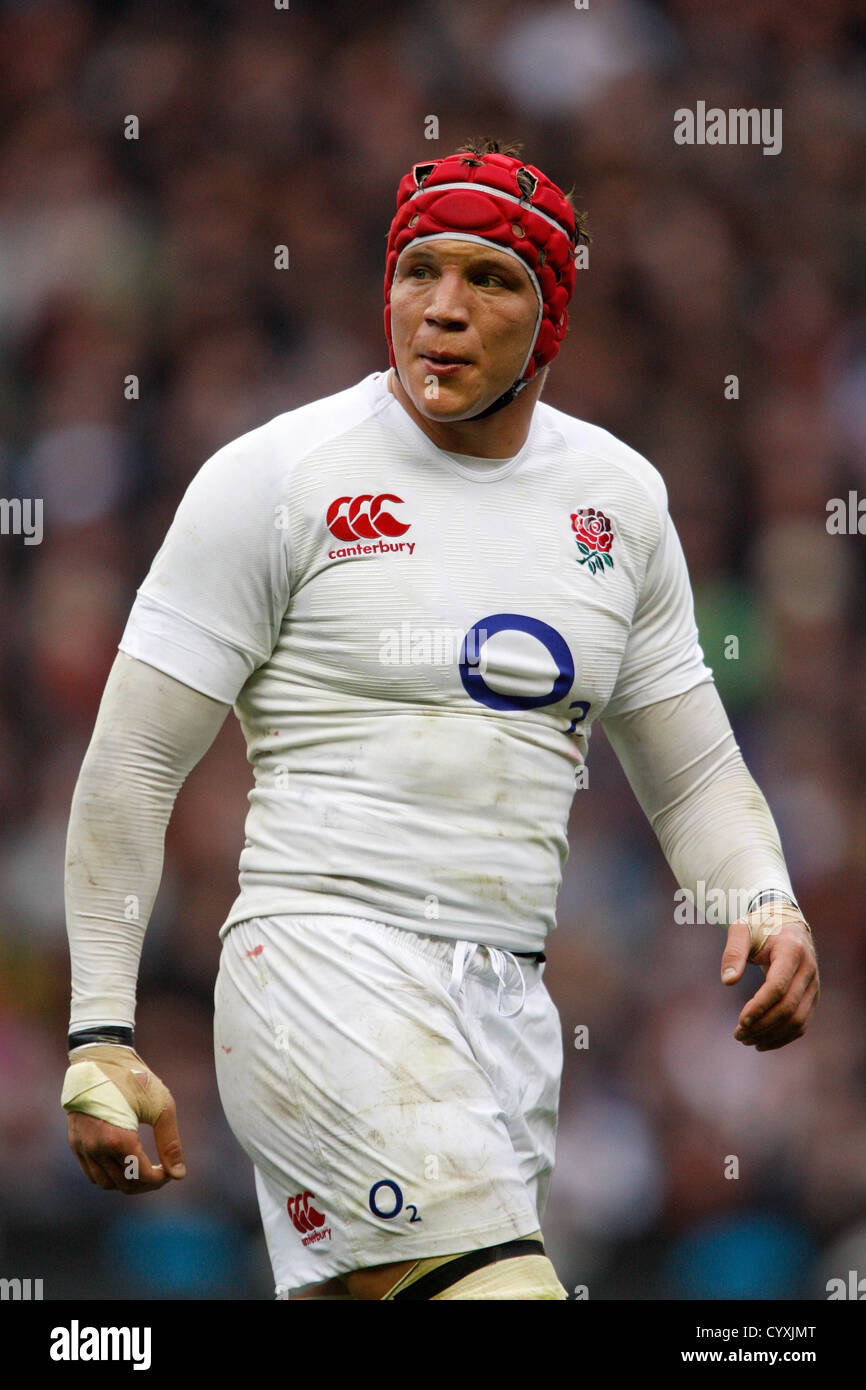 TOM JOHNSON ENGLAND RU TWICKENHAM MIDDLESEX ENGLAND 10. November 2012 Stockfoto