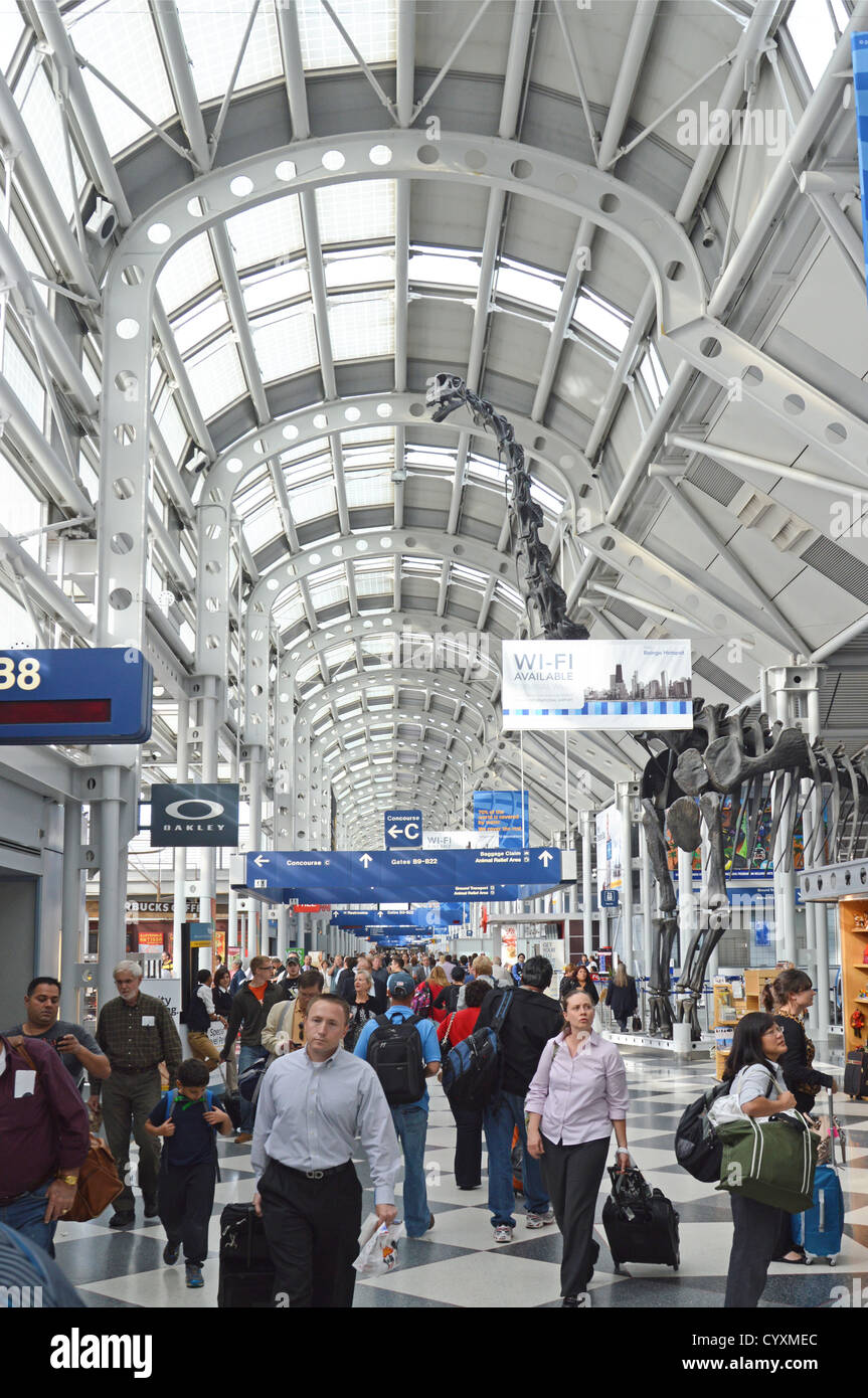 Chicago O' Hare International Airport Stockfoto