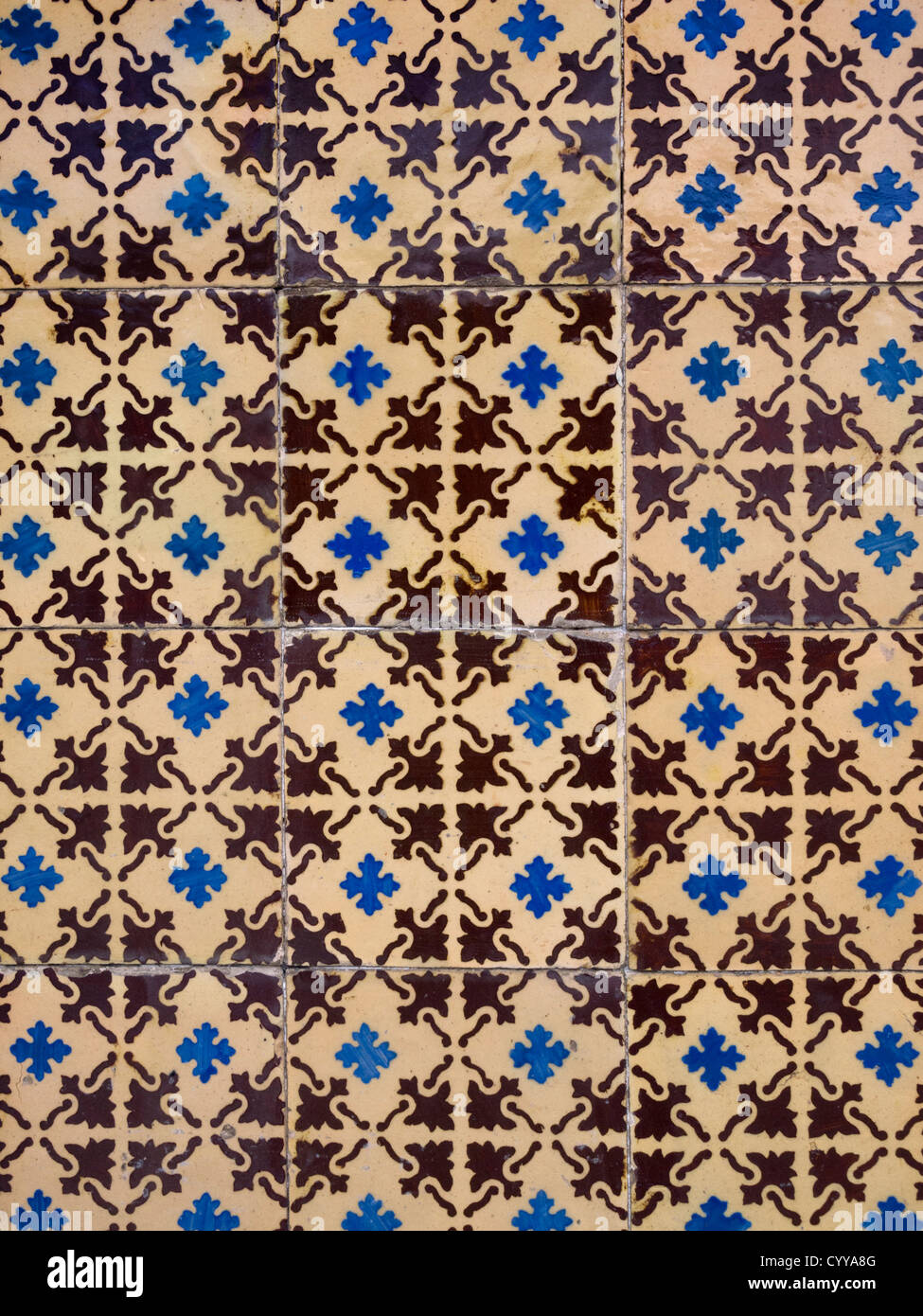 Portugiesische Fliesen Stockfoto