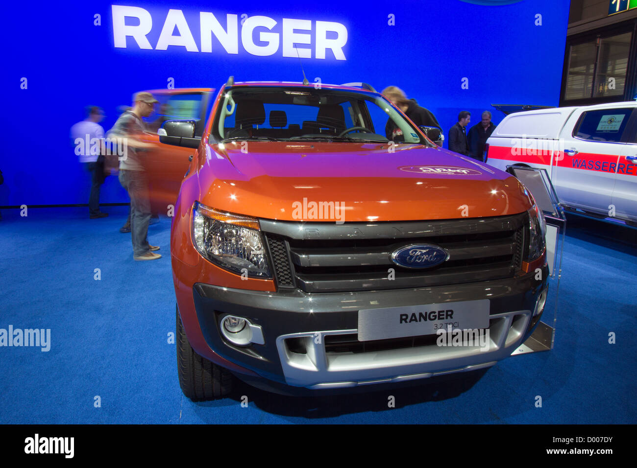 Ford Ranger Pickup Truck auf der Internationalen Automobilausstellung für Nutzfahrzeuge. Hannover 2012 Stockfoto