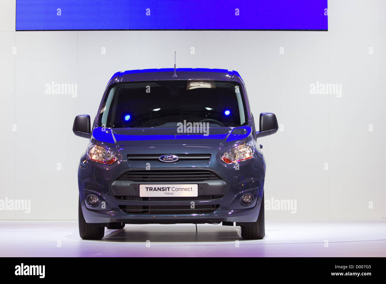 Neue Ford Transit Van auf der Internationalen Automobilausstellung für Nutzfahrzeuge, Hannover 2012 Stockfoto