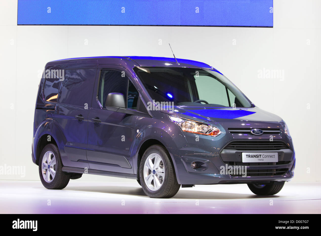 Neue Ford Transit Van auf der Internationalen Automobilausstellung für Nutzfahrzeuge, Hannover 2012 Stockfoto