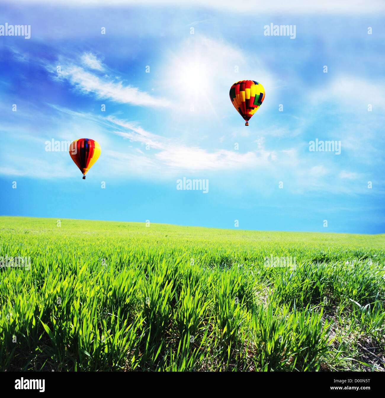 Luftballon Stockfoto