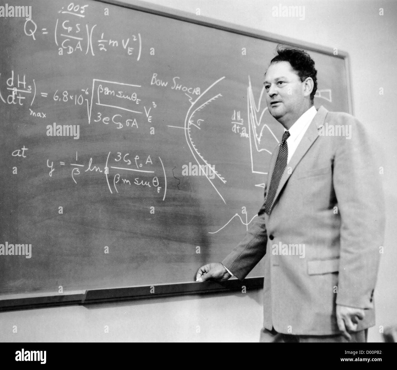 Harry Julian Allen oder Harvey Allen, war einem Luftfahrt-Ingenieur und Direktor des NASA Ames Research Center Stockfoto