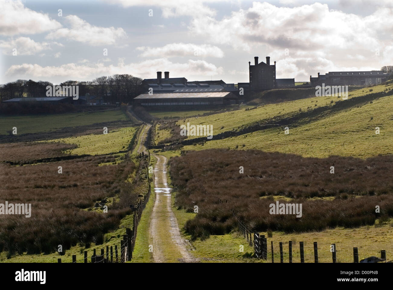 Dartmoor Gefängnis Princetown Devon Uk. HOMER SYKES Stockfoto