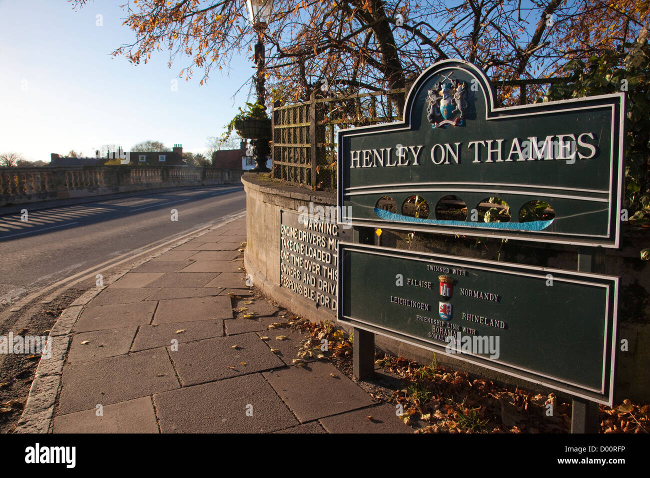 Henley on Thames, Oxfordshire, England, Vereinigtes Königreich Stockfoto