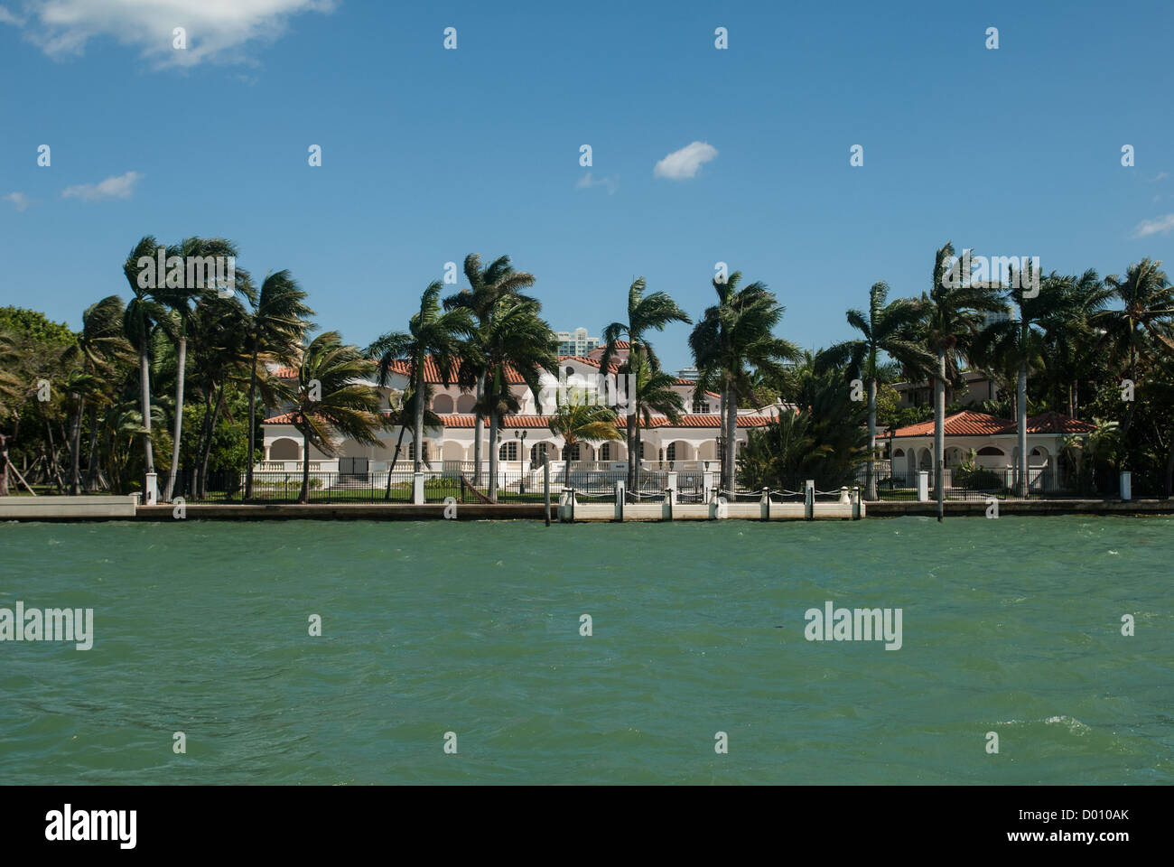 Millionaires Row, Venetian Islands, Miami, Florida, USA Stockfoto