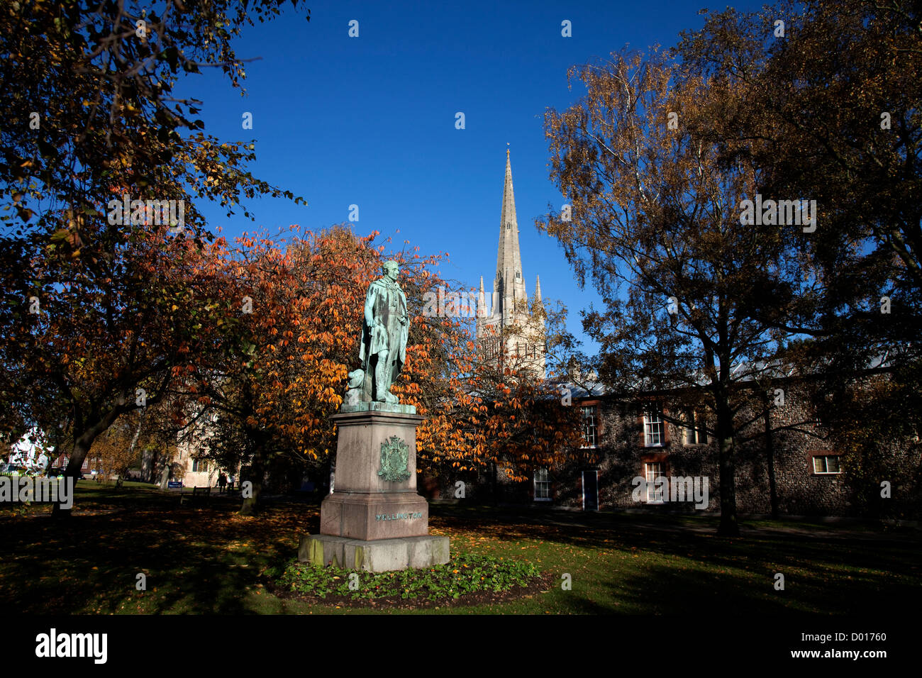 Norwich Cathedral Stockfoto