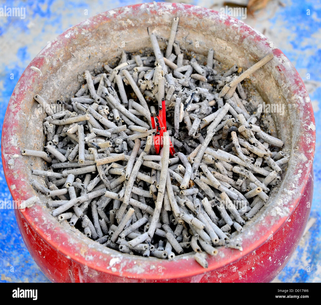 Die Weihrauch-Brenner. Stockfoto