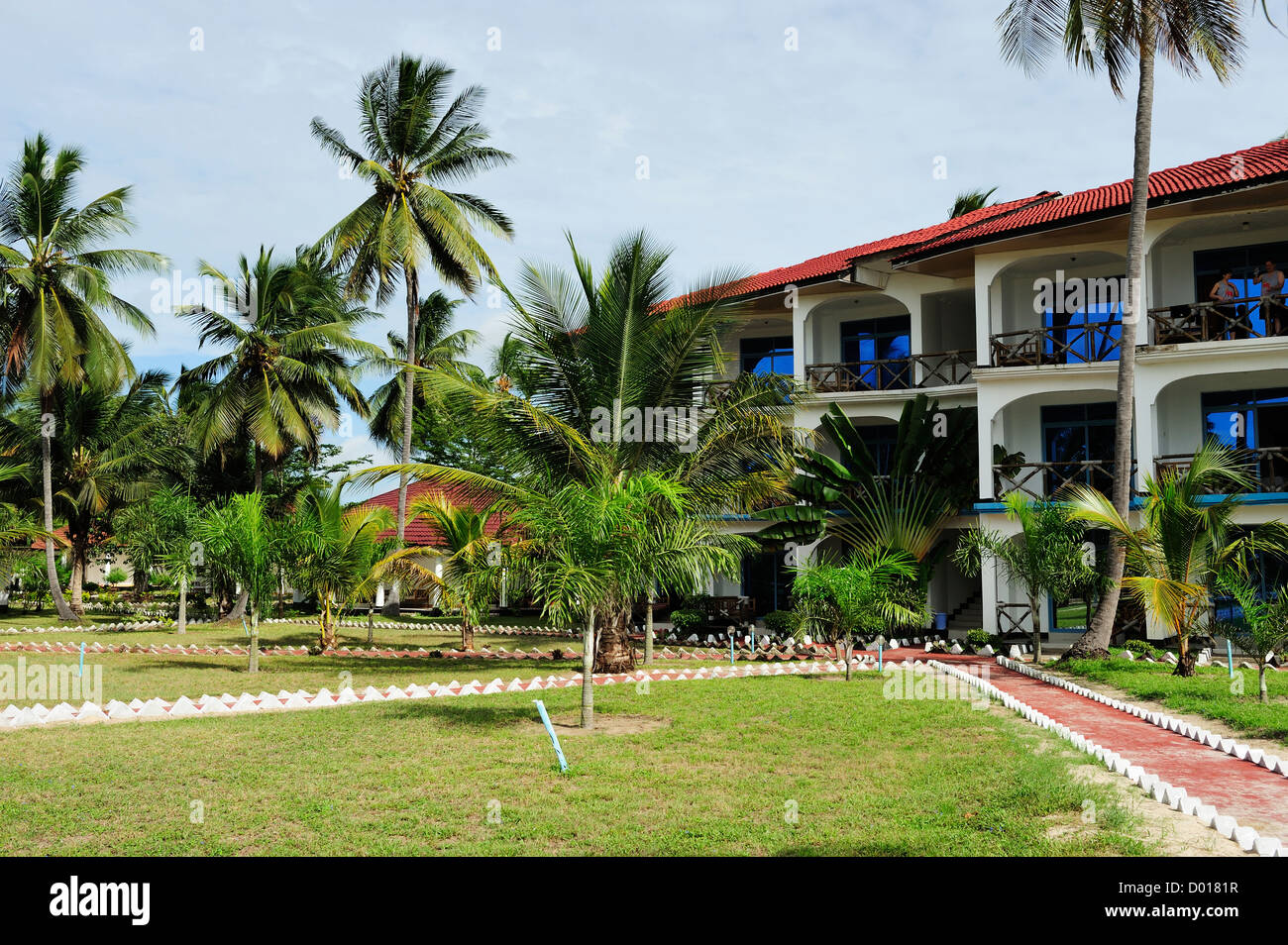 Bagamoyo Beach Resort, Bagamoyo, Tanzania, Ostafrika Stockfoto