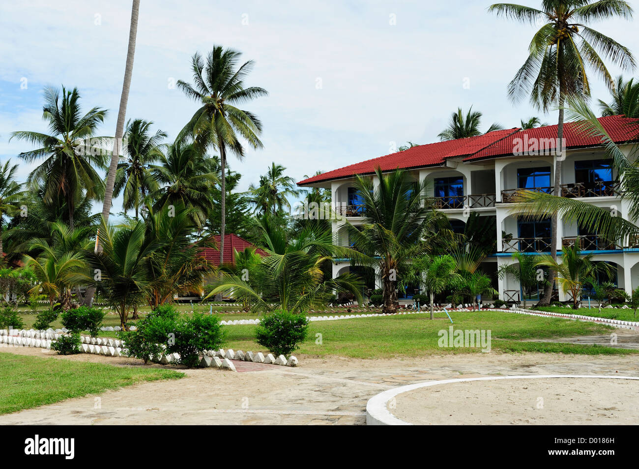 Bagamoyo Beach Resort, Bagamoyo, Tanzania, Ostafrika Stockfoto