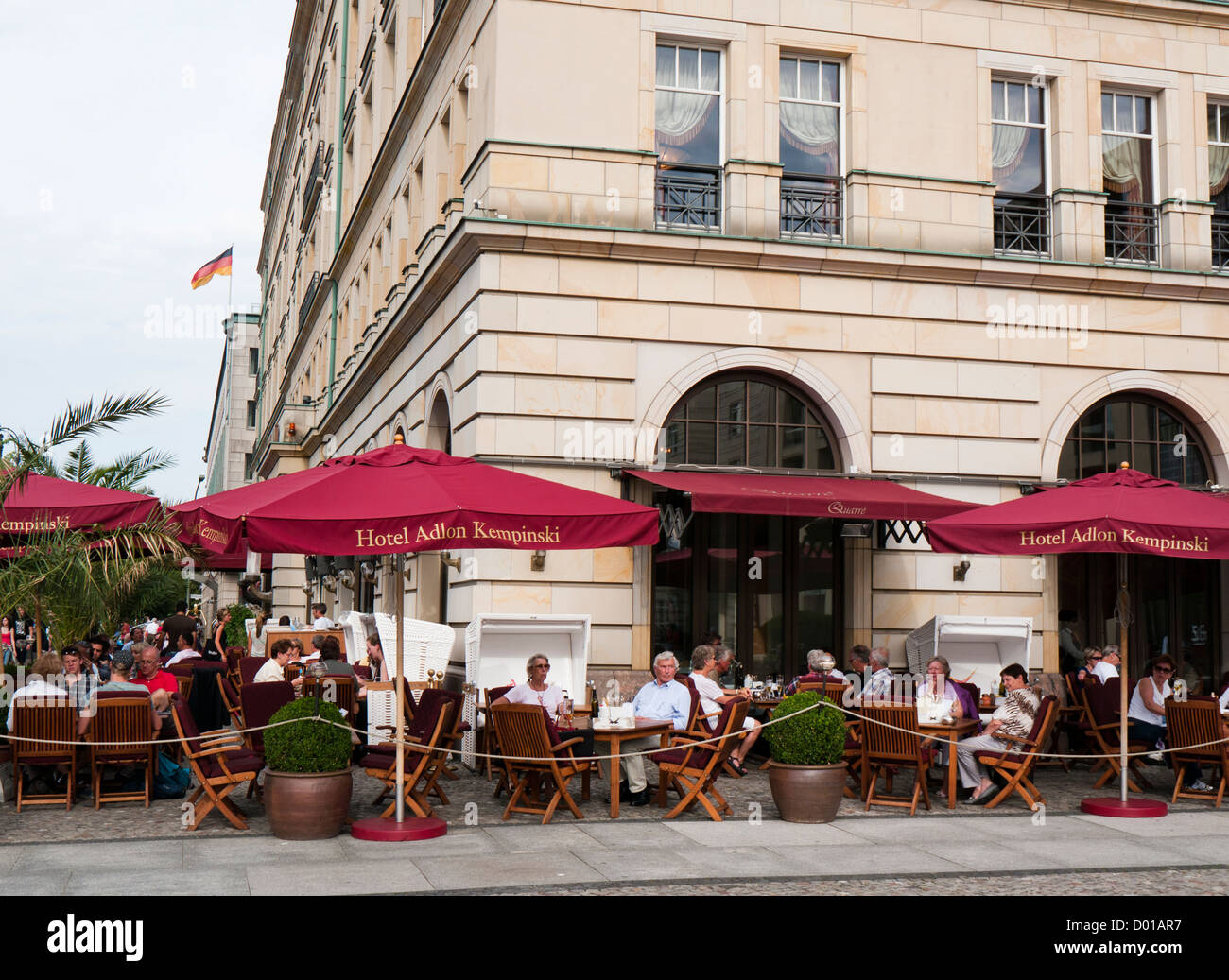Hotel Adlon Kempinski in Berlin Deutschland Stockfoto