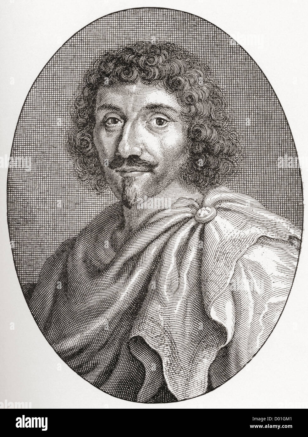 Jean-Louis Guez de Balzac, 1597-1654. Französischer Autor. Stockfoto