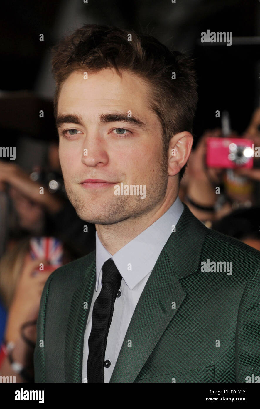 ROBERT PATTINSON U.S. Filmschauspieler im November 2012. Foto Jeffrey Mayer Stockfoto