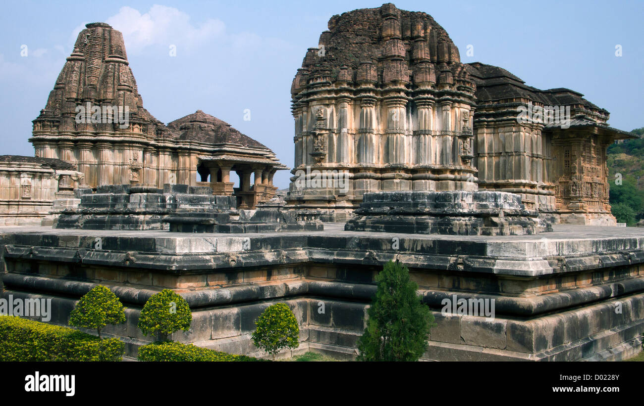 SaaS Bahu Tempel Nagda Rajasthan Indien Stockfoto