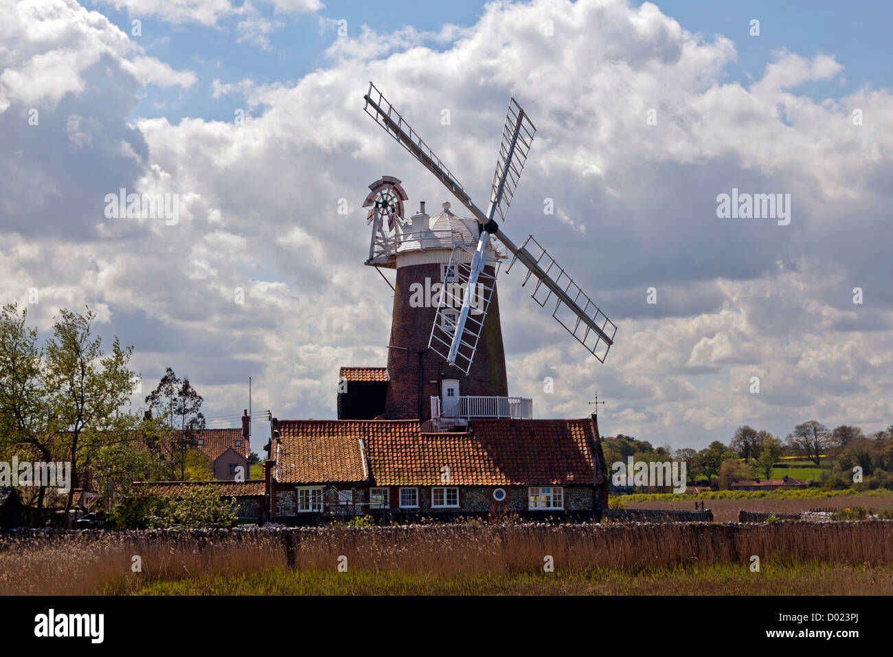 Cley Windmühle bei Cley nächstes Meer-Norfolk Stockfoto