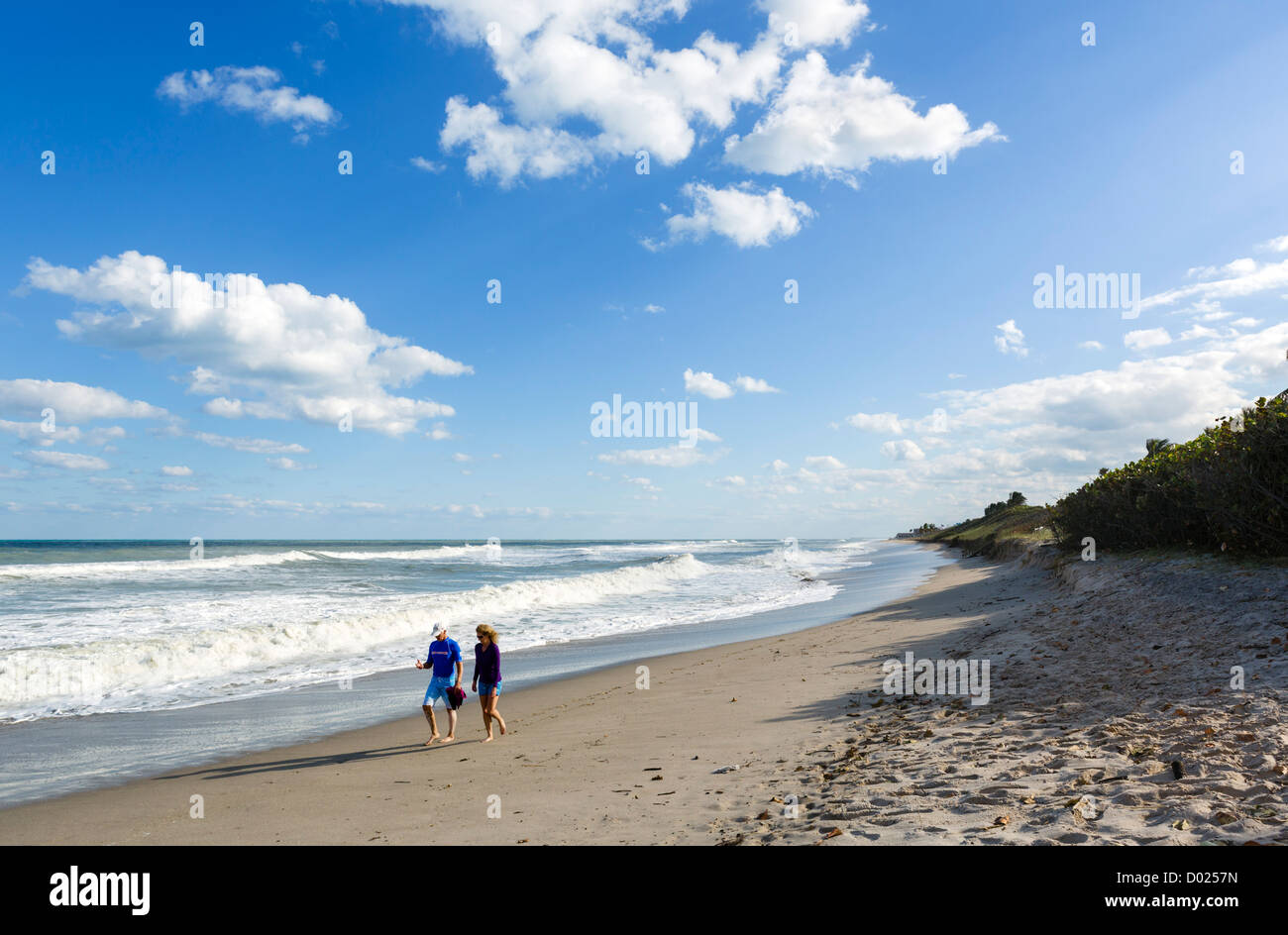 Strand in Treasure Coast Jupiter, Palm Beach County, Florida, USA Stockfoto