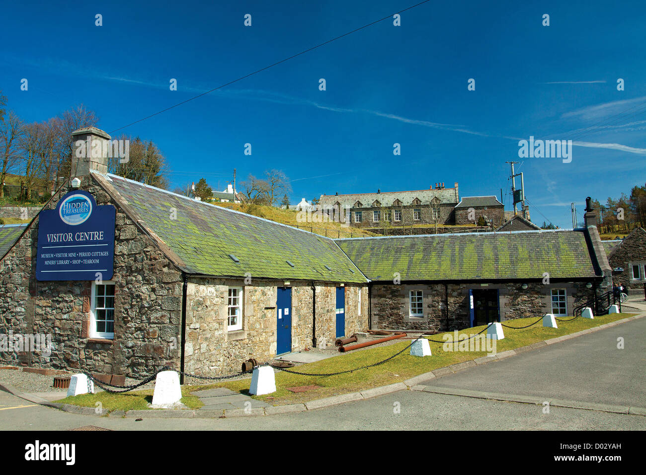 Blei-Bergbau-Museum, Wanlockhead Stockfoto