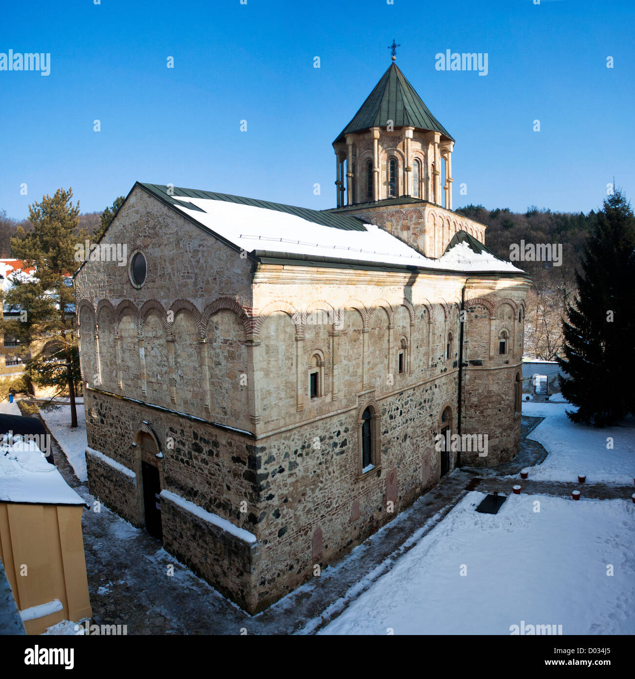 Novo Hopovo Kloster auf der Fruska Gora in Serbien Stockfoto