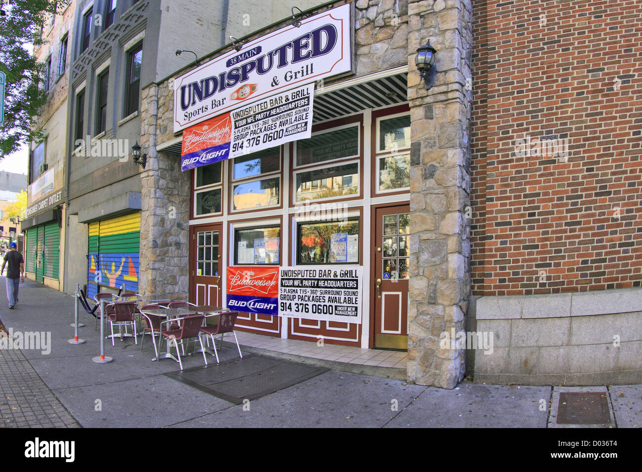 Sport Bar Yonkers New York Stockfoto